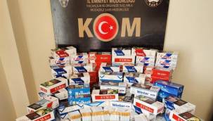 Düzce'de kaçak tütün mamülleri denetimi yapıldı