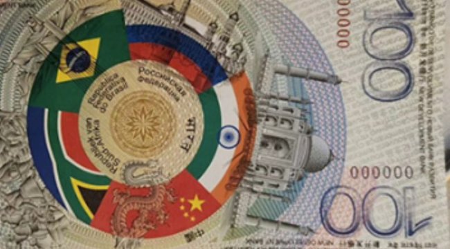 İlk sembolik BRICS banknotu görücüye çıktı