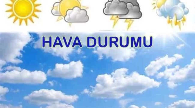 Orta ve Doğu Karadeniz'de Bugün yerel yağmurlar var