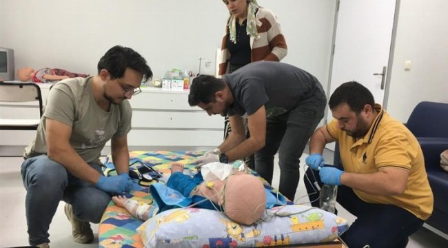 Bursa'da 17 sağlık personeli daha ÇİLYAD eğitiminden geçti