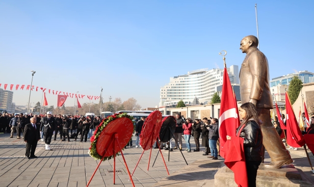 Atatürk'ün Kayseri'ye gelişinin 104'üncü yıl dönümü kutlandı