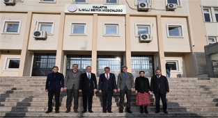 Başkan Gürkan'dan İl Milli Eğitim Müdürü Bakır’a ziyaret