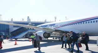 Çek Cumhuriyeti’nden charter seferi ile yabancı turist kafilesi Kayseri’ye geldi