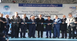 Kayseri'de Sağlıklı Yaşam Merkezi ve Spor Tesisleri'nin açılış töreni gerçekleşti