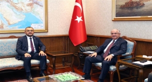 Bakan Güler, Ukrayna'nın Ankara Büyükelçisi Bodnar’ı kabul etti
