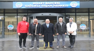 Başkan Büyükkılıç, Sağlıklı Yaşam Merkezi'ni ziyaret etti