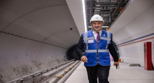 Başkan Soyer: ''Metroyu vadettiğimiz tarihte hep beraber açacağız”