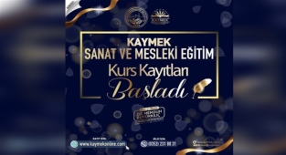 Büyükşehir KAYMEK’in bahar dönemi kurs kayıtları başladı