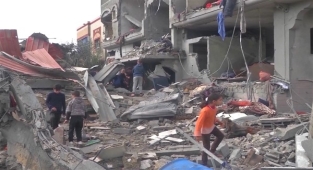 Gazze'de can kaybı 22 bin 722’ye yükseldi