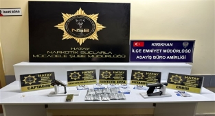 Hatay'da 16 adrese eşzamanlı operasyon düzenlendi