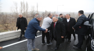 Kayseri'de Bünyan Devlet Hastanesi çevresi ve bağlantı yolları yenilendi
