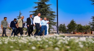 Kayseri'de yeşil alanlar 4,5 yılda 1 milyon 834 bin 463 metrekare artırıldı