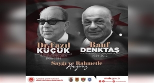 MSB, Küçük ve Denktaş’ı vefat yıl dönümünde andı
