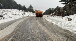 Muğla Büyükşehir ekipleri olumsuz hava koşulları için 39 noktada hazır