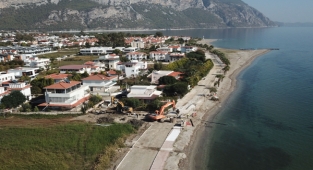 Muğla'da 58 bin metre kanalizasyon hattının 21 bin 706 metresi tamamlandı