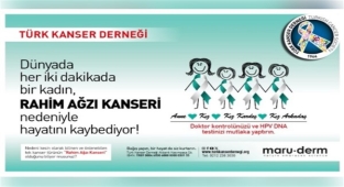 Rahim ağzı kanserini düzenli taramalar ve HPV aşısı ile önlemek mümkün