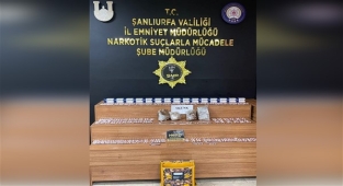 Şanlıurfa'da uyuşturucu operasyonunda 3 şüpheli yakalandı