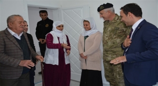 Şırnak’ta yaşayan Kıbrıs gazisinin evinde bakım ve onarım çalışması yapıldı