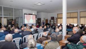 Yaş almış vatandaşlara hastalıklara karşı uyarı