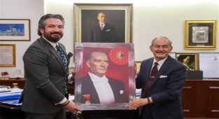 Zafer Partisi’nden Büyükerşen'e ziyaret