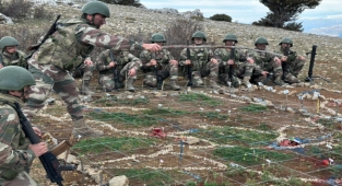 7'nci Dönem Astsubay Komando Temel Kursu Dönem Sonu Tatbikatı gerçekleştirildi