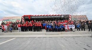 Boursa'da kültür, sanat ve spor tek merkezde buluştu
