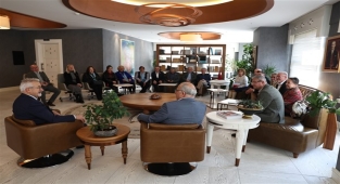 Bulgaristan Yöresel Dernekleri Dernek Başkanları'ndan Başkan Erdem’e ziyaret