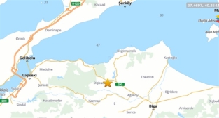 Çanakkale'de deprem
