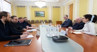 Oleksiy Kuleba, Alman Hükümeti'nin Özel Temsilcisi Milbradt ile bir araya geldi