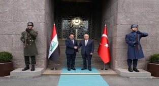 Bakan Güler, Irak Ulusal Güvenlik Müsteşarı Hussaini kabul etti