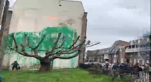 Banksy'nin yeni tablosu keşfedildi