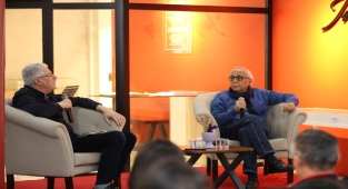 ''İmzalı Kitaplar Müzesi Söyleşileri''nde Ataol Behramoğlu ağırlandı