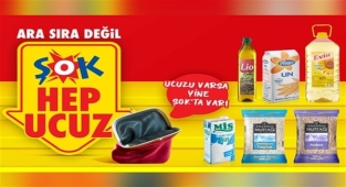 ŞOK Marketler temel ihtiyaç ürünlerinde “her gün ucuz fiyat” kampanyasını duyurdu