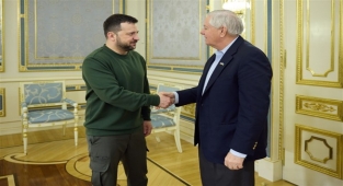 Zelenski, ABD Senatörü Graham'ı ağırladı.
