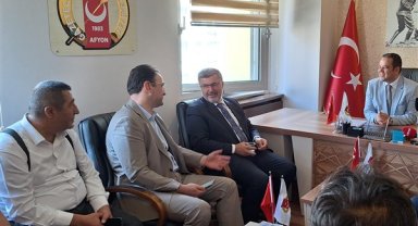 AK Parti Afyonkarahisar Milletvekilleri, AGC'yi ziyaret etti