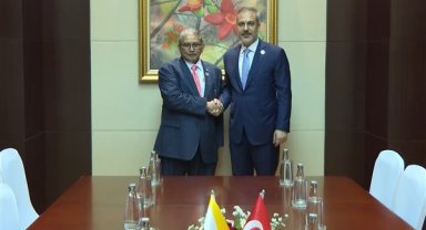 Bakan Fidan, Brunei Darusselam Dışişleri İkinci Bakanı Yusof ile bir araya geldi