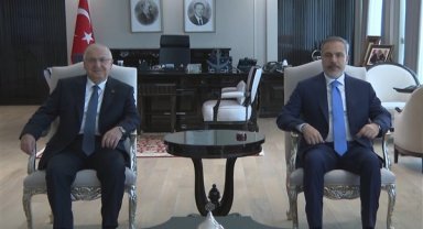 Bakan Fidan, Milli Savunma Bakanı Güler ile buluştu