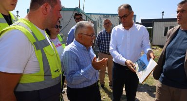 Başkan Büyükkılıç, Kayseri Kent Müzesi’nin çalışmalarını inceledi
