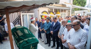 Başkan Tugay, İnanç Öktemay’ın cenazesine katıldı