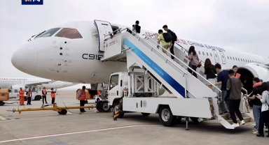 C919 uçaklarıyla yaz sezonunda 49 bini aşkın yolcu taşındı