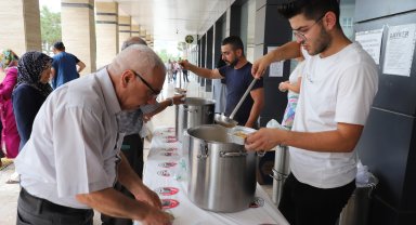 Çankırı Belediyesi'nden aşure ikramı