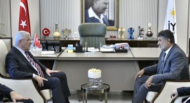 Dervişoğlu, Milli Yol Partisi Genel Başkanı Çayır ile bir araya geldi