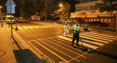 Eskişehir'de trafik güvenliği için çalışmalar sürdürülüyor