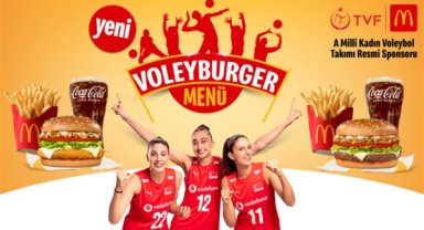 Filenin Sultanları’nın tercihiyle McDonald's Türkiye’den Voleyburger