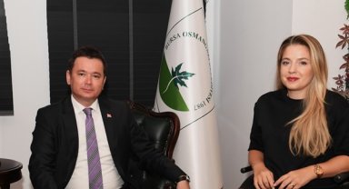 Osmangazili ralli pilotu Keskin'den Başkan Aydın'a ziyaret