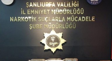 Şanlıurfa'da 1 kilo 400 gram uyuşturucu madde ele geçirildi
