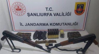 Şanlıurfa’da silah kaçakçılığı operasyonu
