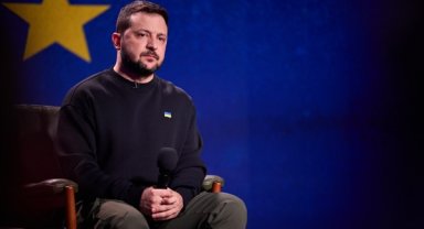 Zelenski: Ukrayna'yı savunmayı destekleyen herkes teröre karşı savunmayı destekliyor