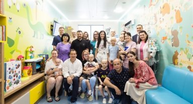 Zelenski, Ulusal İhtisas Çocuk Hastanesi “Okhmatdyt”i ziyaret etti