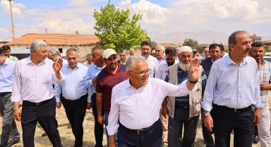Başkan Büyükkılıç, Hacıpaşa Mahallesi'ni ziyaret etti